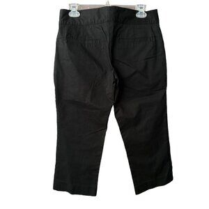 Old Navy Capris Pants Black Women Size 6 Stretch NWOT Low Waist